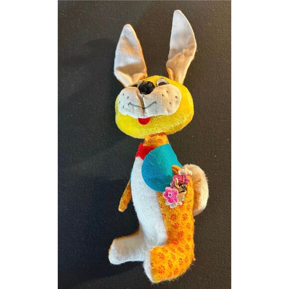 Vintage Wool Rabbit - Picture 3 of 5